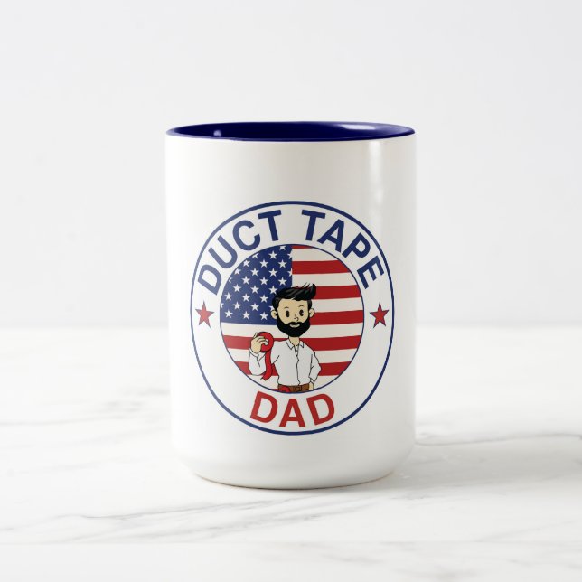 Duct Tape Pappa - Mugg (Center)