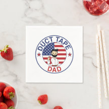 Duct Tape Pappa - Pappersservett