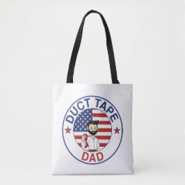 Duct Tape Pappa - Tote Bag Tygkasse