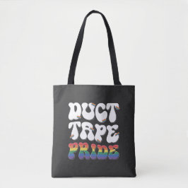 Duct Tape Pride - Tote Bag Tygkasse