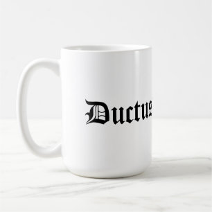 Ductus Exemplo mugg som är bly- vid exempel
