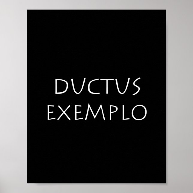 Ductus exemplo poster (Framsidan)