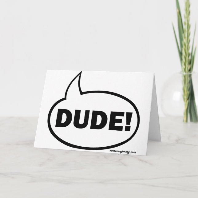 DUDE-1 KORT (Framsida)
