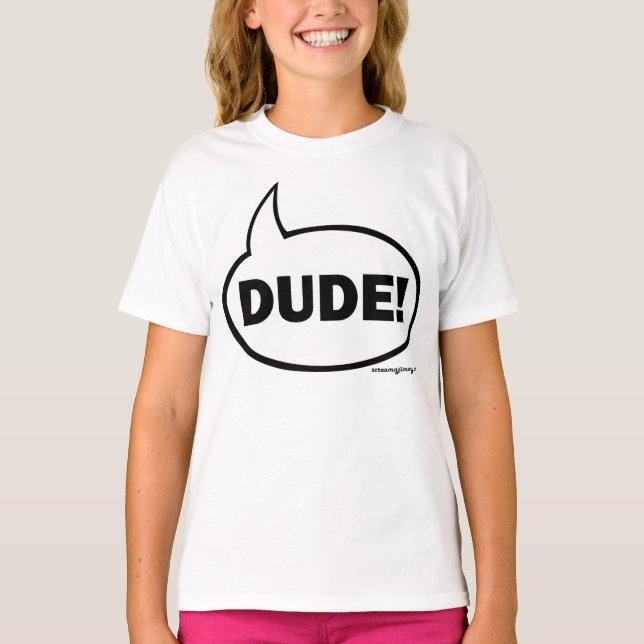 DUDE-1 T-SHIRT (Framsida)