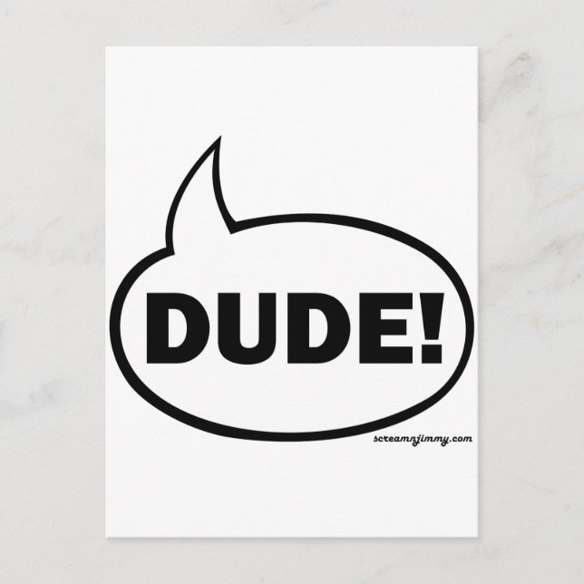 DUDE-1 VYKORT (Framsida)