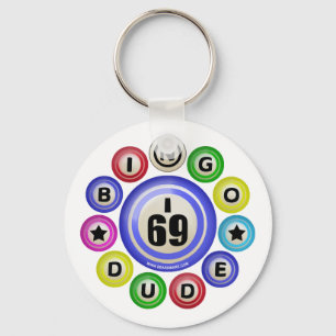 Dude för Bingo I69 Nyckelring