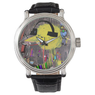 DUDE MED HEADPHONER ARMBANDSUR