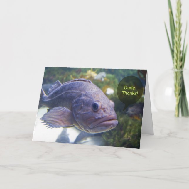 Dude tackkort (Framsida)