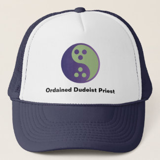 Dudeism Ordnade Dudeist Priest Trucker Cap Keps