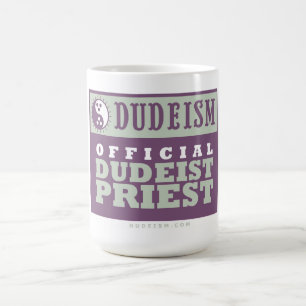 Dudeistisk Officiell Dudeist Priest Mugg