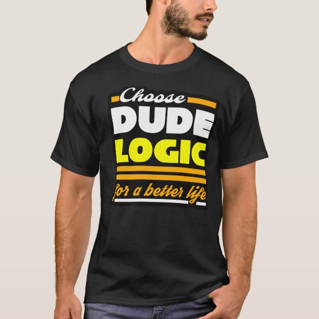 Dudelogik T Shirt (Framsida)