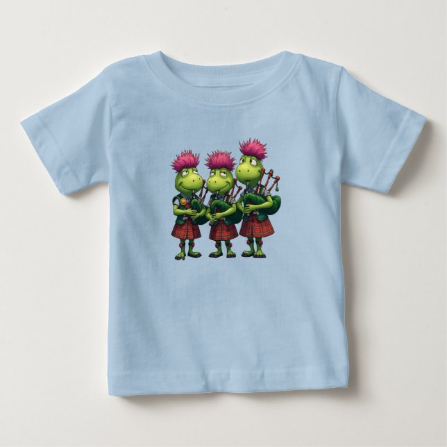 Dudelsäckspelar för Burns Supper Skotska tistlar  T Shirt (Framsida)