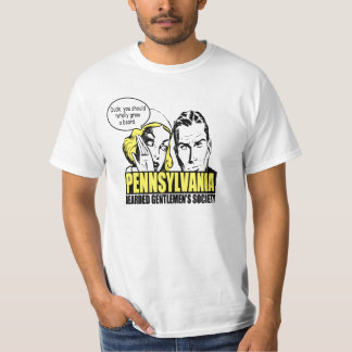 Duden växer ett skägg t-shirt