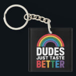 Dudes bara Taste LGBTQ Gift med bättre funktion Ga<br><div class="desc">Dudes bara smakar bättre på hbt-gåvor från Gay pride</div>