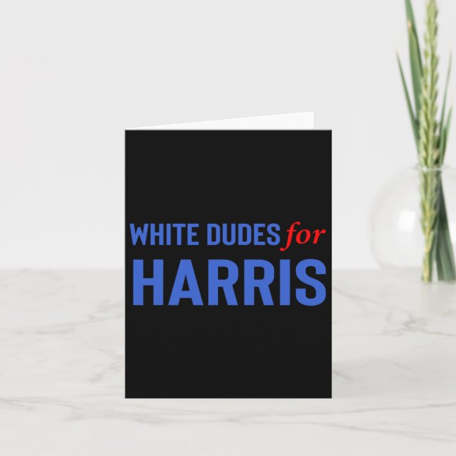 Dudes For Kamala Harris 10 Kort (Framsida)
