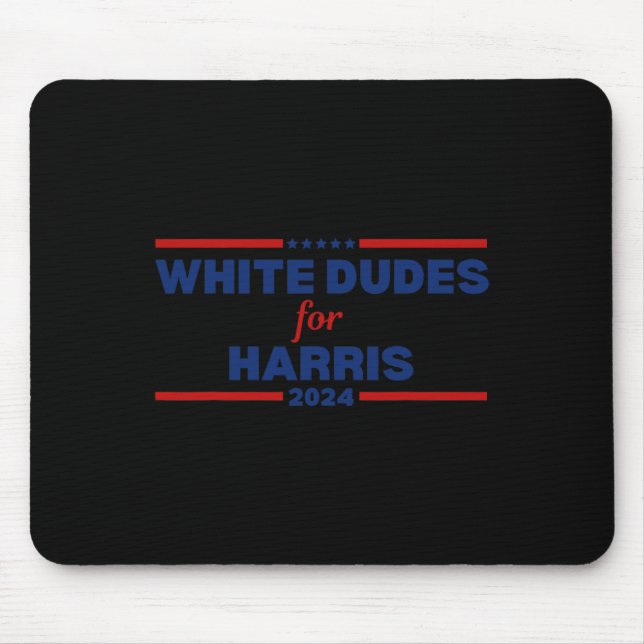 Dudes For Kamala-harris 2024 Musmatta (Framsidan)