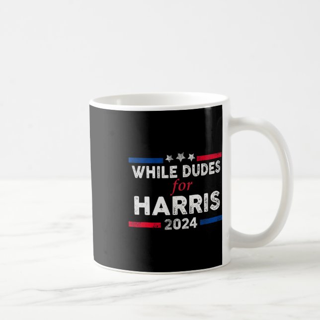 Dudes For Kamala Harris 4 Kaffemugg (Höger)