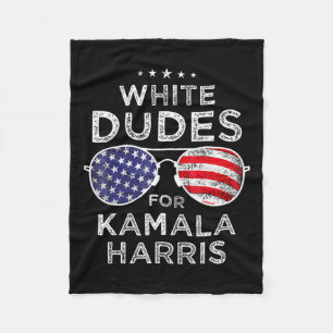 Dudes for Kamala Harris Sungles Retro Fleecefilt