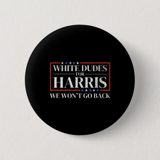 Dudes For Kamala Harris till president 2024 Knapp (Framsida)