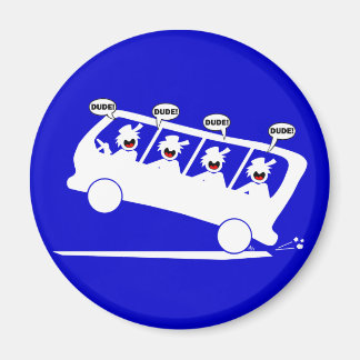 DUDES i transit-1 Magnet