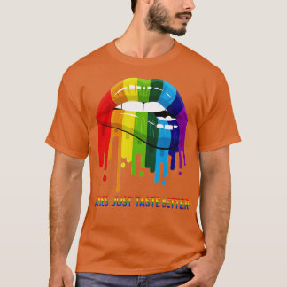 Dudes precis klistra in bättre LGB-Pride T Shirt