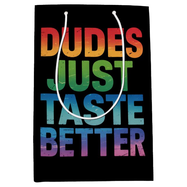 Dudes Taste LGBTQ Gay pride LGBTQ (Framsidan)