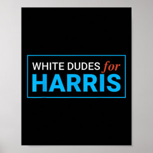 Dudes till Harris Harris Waltz 2024 Val Kamala Poster