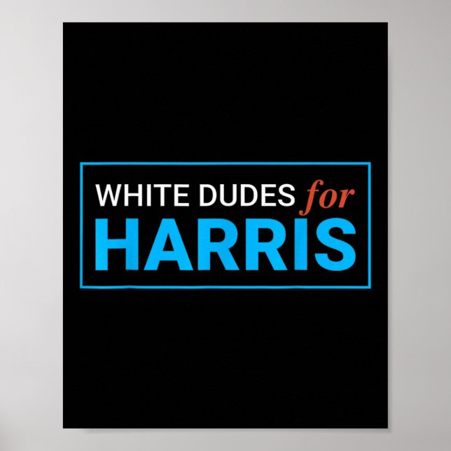 Dudes till Harris Harris Waltz 2024 Val Kamala Poster (Framsidan)