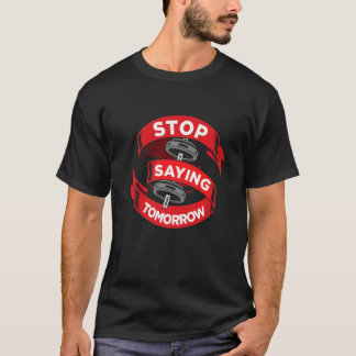 Dudetagmål Träna hårt Bli frisk Lyft tungt Vi T Shirt