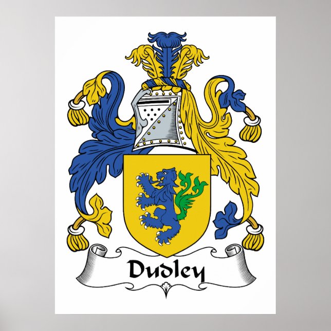 Dudley Family Crest Poster (Framsidan)