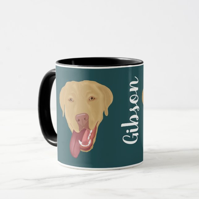 Dudley Labrador Mugg (Framsida vänster)