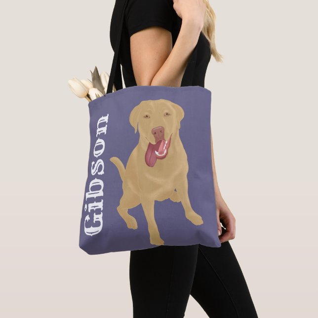 Dudley Labrador Retriever Tygkasse (Närbild)