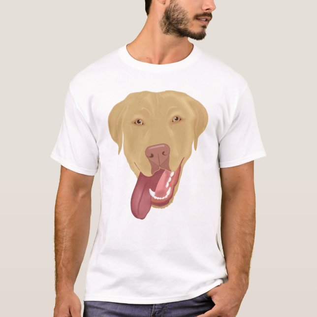 Dudley Labrador T Shirt (Framsida)