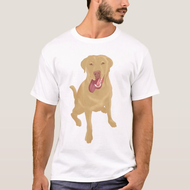 Dudley Labrador T Shirt (Framsida)