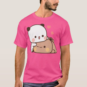Dudu Bear och Bubu Pandas Kärlek-relaxeringstillfä T Shirt
