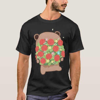 Dudu Ge Bubu Flowers för alla hjärtans dag T Shirt