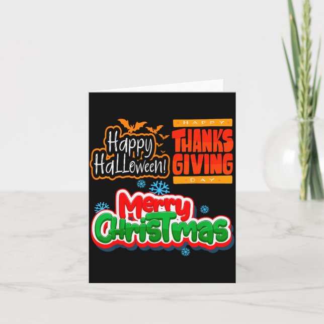 Due To Inflation This Is My Halloween Thanksgiving Kort (Framsida)