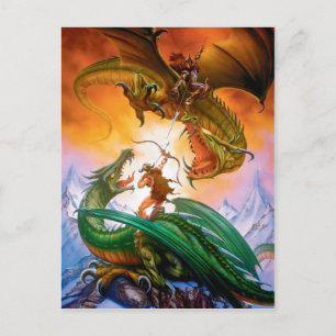 Duel Dragon-vykort Vykort