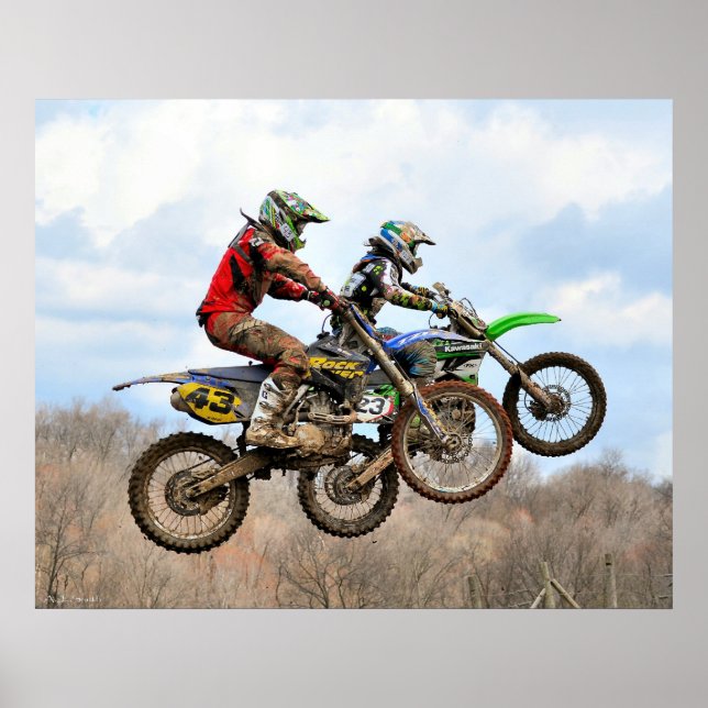 Duel i Dirt Poster (Framsidan)