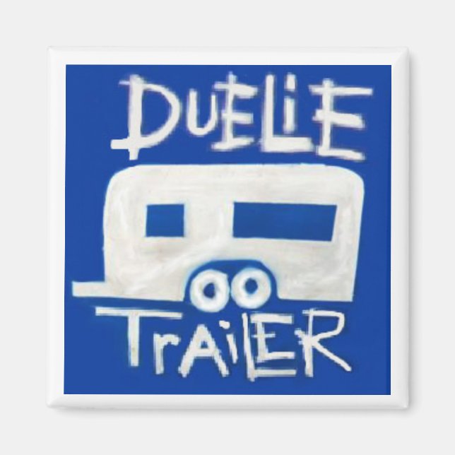 Duelie Trailer Logotyp Magnet (Framsidan)