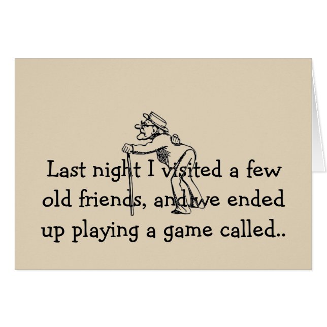 ’Dueling Ailments’ Hälsningskort (Framsidan Horizontal)