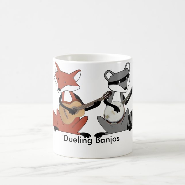 Dueling Banjos Kaffemugg (Center)