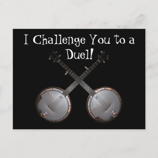Dueling Banjos Vykort