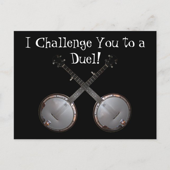 Dueling Banjos Vykort (Framsida)