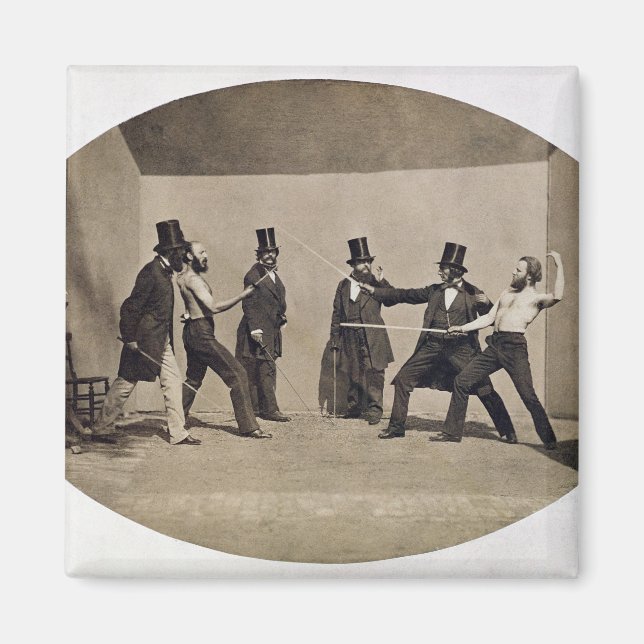 Dueling (bild) magnet (Framsidan)