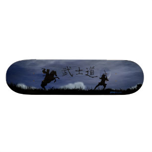 Dueling Samurai Skateboard Bräda 19,5 Cm