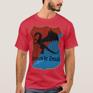 Dueling Wooden Coaster Joris en de Draak Inspirera T Shirt