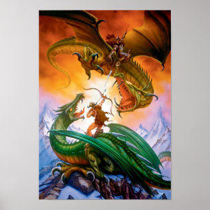 Duelldrakeaffischen Poster