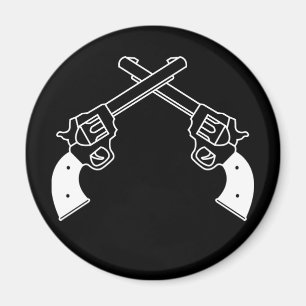 Duellpistoler Magnet