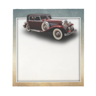 Duesenberg (Duesy) modellerar j-klassikerbilen Anteckningsblock